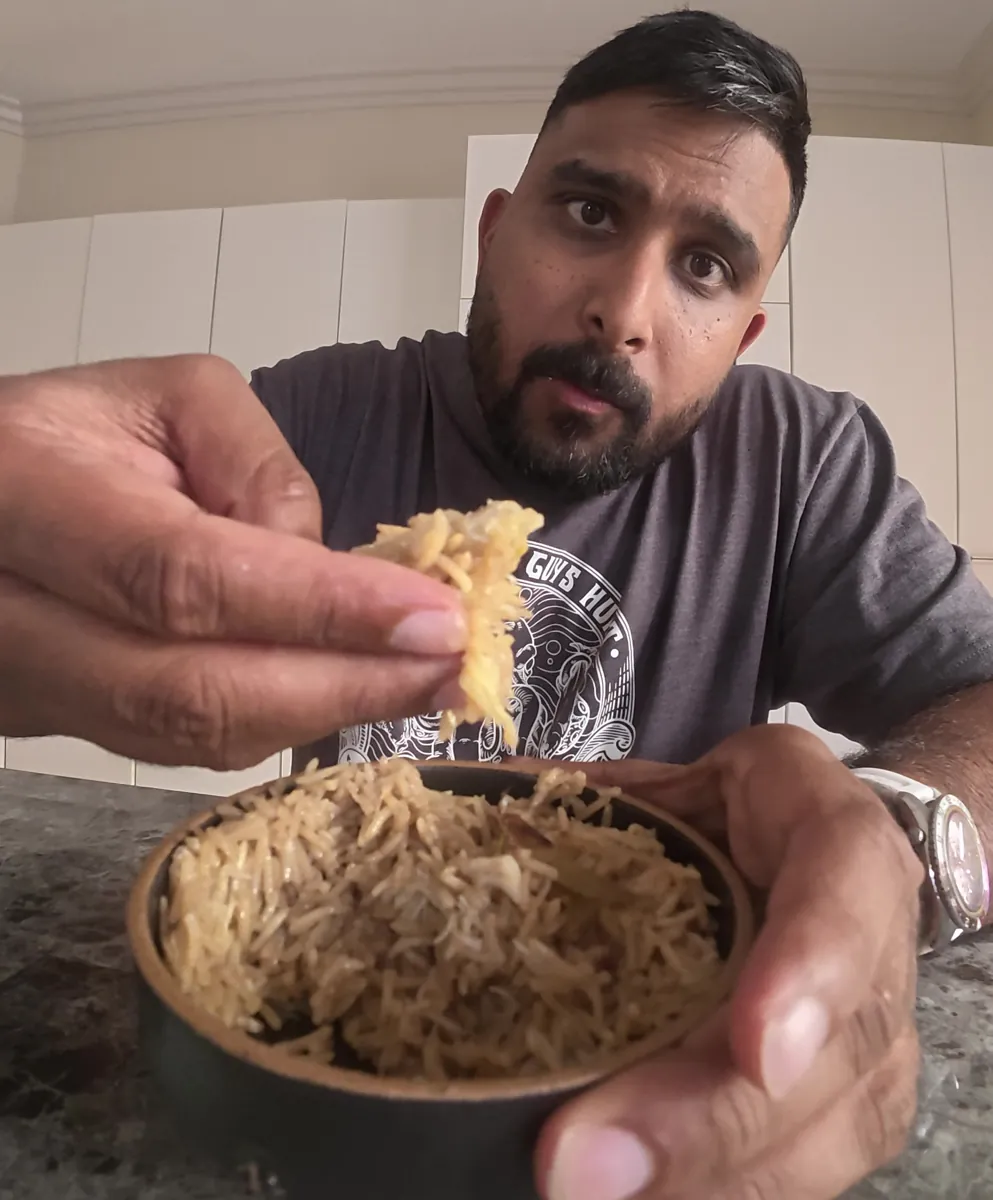 The first bite