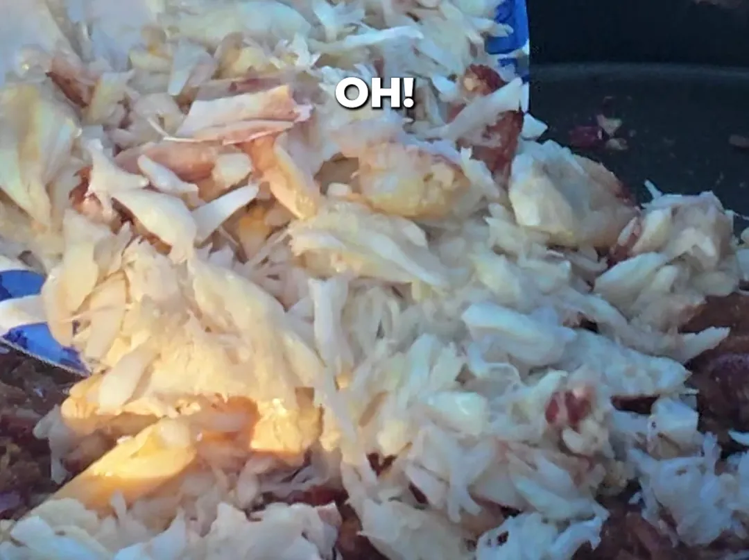 Fresh crab meat