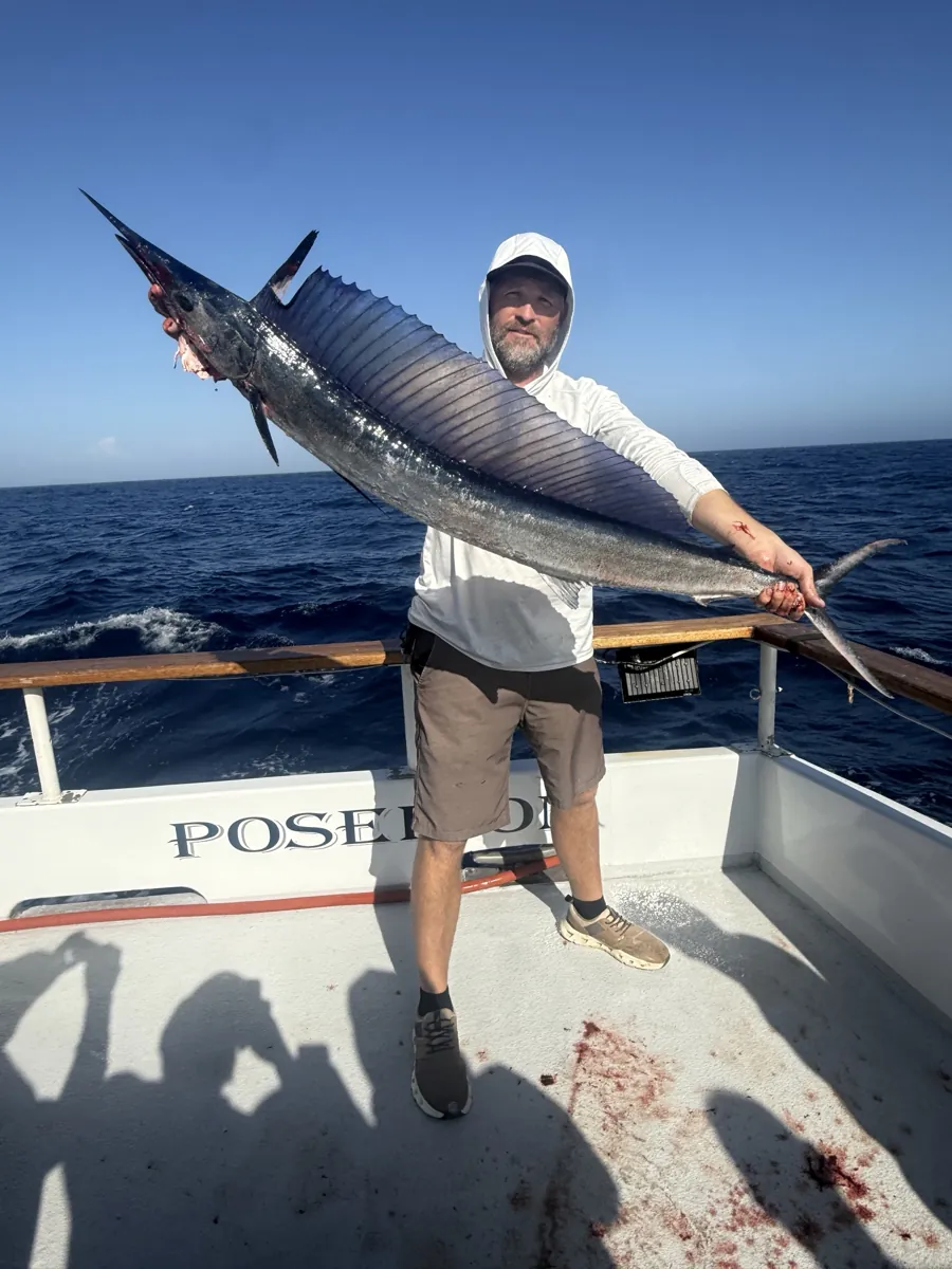 Billfish aboard the Poseidon